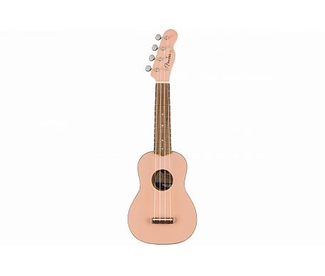 Fender UKULELE VENICE SOPRANO SHELL PINK WN