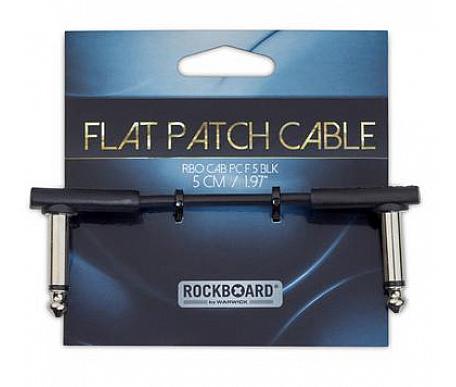RockBoard RBOCABPC F5 BLK FLAT PATCH CABLE 