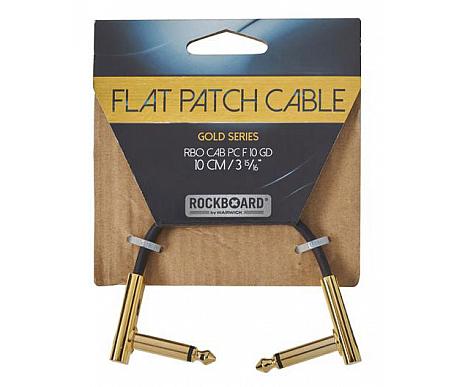 RockBoard RBOCABPC F10 GD GOLD Series Flat Patch Cable 