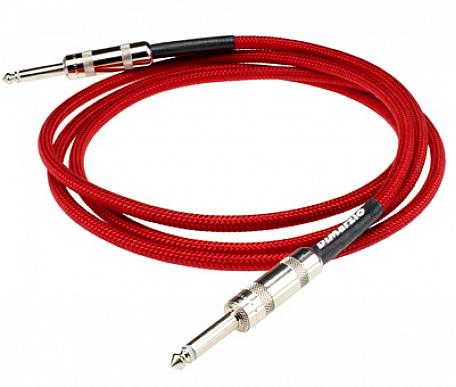 DiMarzio EP1715SS INSTRUMENT CABLE 15ft RED