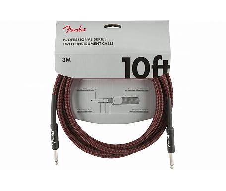 Fender CABLE PROFESSIONAL SERIES 10' RED TWEED