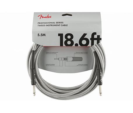 Fender CABLE PROFESSIONAL SERIES 18.6' WHITE TWEED