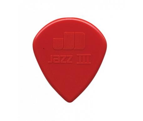Jim Dunlop 47P3N NYLON JAZZ III RED NYLON PLAYER'S PACK 