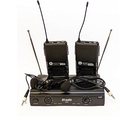 DV audio B-2 с петличными микрофонами 