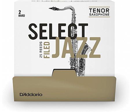 D'addario RSF01TSX2H-B25 Select Jazz - Tenor Sax Filed 2H - 25 Box 