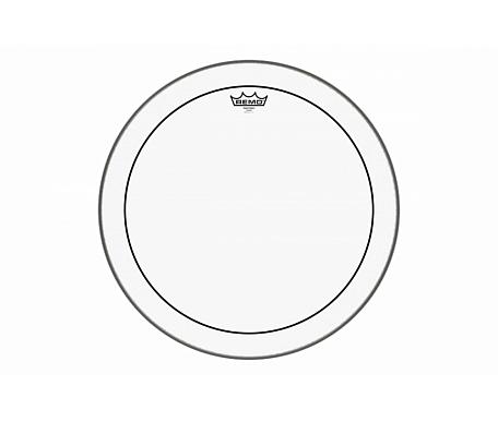 REMO Batter, PINSTRIPE, Clear, 20