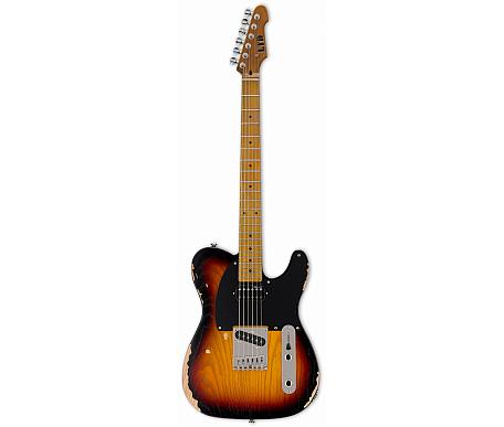 ESP LTD TE-254 Distressed 3-Tone Burst