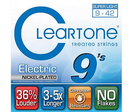 Cleartone 9409 ELECTRIC NICKEL-PLATED SUPER LIGHT (09-42) 