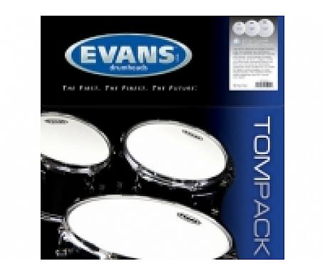 Evans EC2S Frosted Standard Tom Pack (12