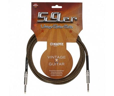 Klotz 59 VINTAGE PRO GUITAR CABLE ANGLED 6 М
