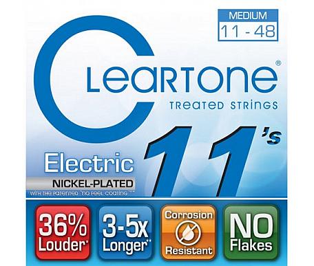 Cleartone 9411 ELECTRIC NICKEL-PLATED MEDIUM (11-48) 