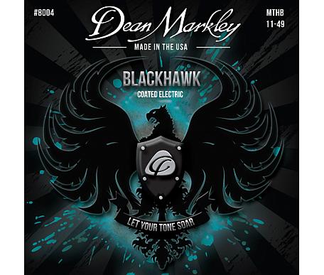 Dean Markley 8004 BLACKHAWK COATED ELECTRIC MTHB (11-49) 