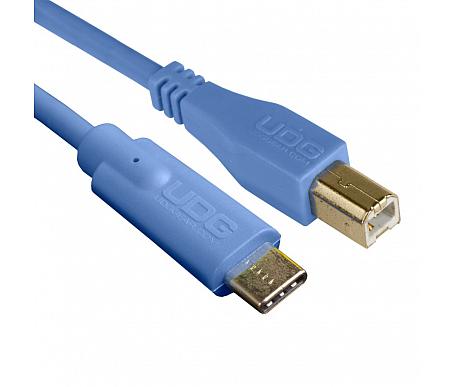 UDG Ultimate Audio Cable USB 2.0 C-B Blue Straight