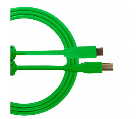 UDG Ultimate Audio Cable USB 2.0 C-B Green Straight 1