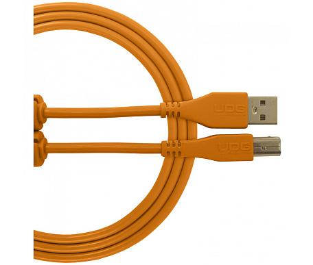 UDG Ultimate Audio Cable USB 2.0 AB Orange Straight 1m