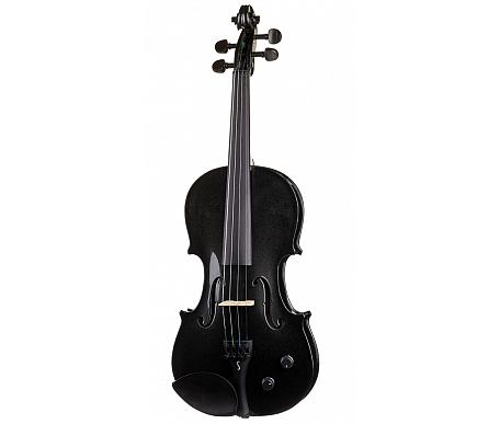 Stentor 1515/ABK Harlequin Electric Violin Outfit 4/4 BLACK