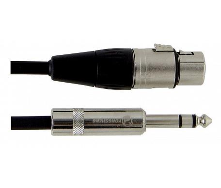 Gewa Pro Line Stereo Jack 6,3 мм/XLR (f) (6 м) 