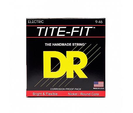 DR Strings TITE-FIT ELECTRIC - LIGHT HEAVY (9-46) 