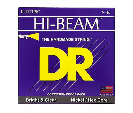 DR Strings HI-BEAM ELECTRIC - LIGHT HEAVY (9-46) 