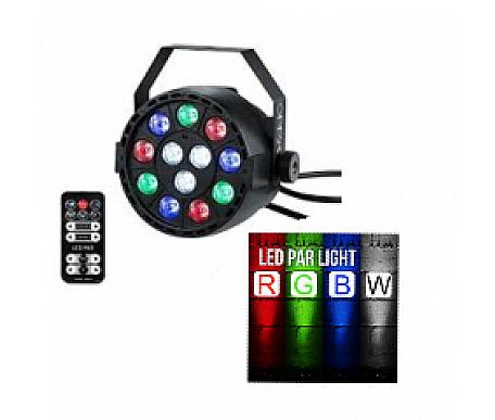 Big BATTERY PAR 12*3WRGBW-REMOTE 