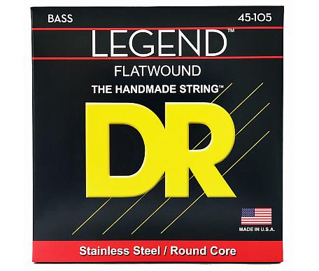 DR Strings LEGEND Flatwound Bass Medium (45-105)