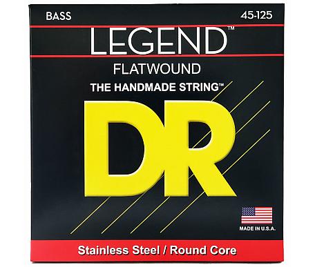 DR Strings LEGEND Flatwound Bass Medium 5-String (45-125)