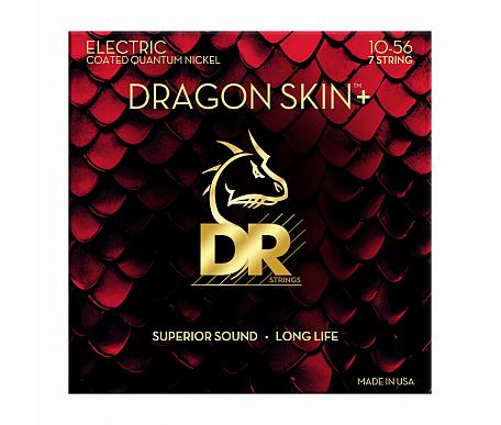 DR Strings DRAGON SKIN+ Electric Medium 7-String (10-56)