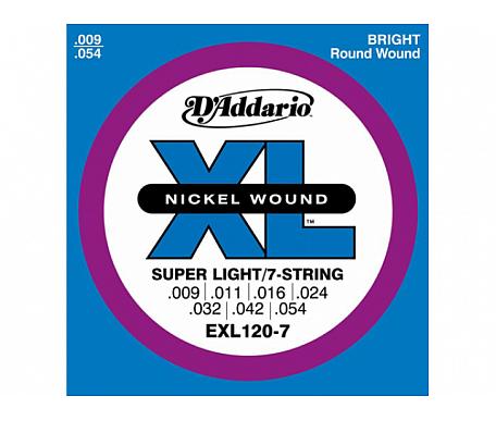 D'addario EXL 120 -7