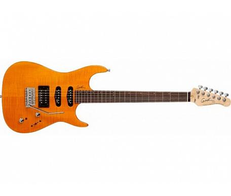Godin Velocity H.D.R. Amber Flame RN with Bag