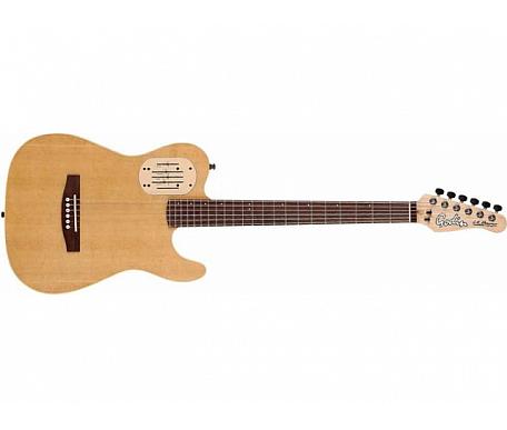 Godin Acoust DLX Natural RN with Bag (Acousticaster)