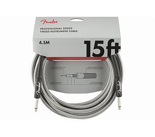 Fender CABLE PROFESSIONAL SERIES 15' WHITE TWEED
