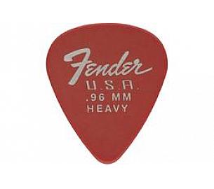 Fender 351 DURA-TONE 96 12-PACK, FIESTA RED Набор медиаторов