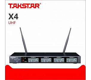 TAKSTAR X4 UHF-4х канальная радиосистема 